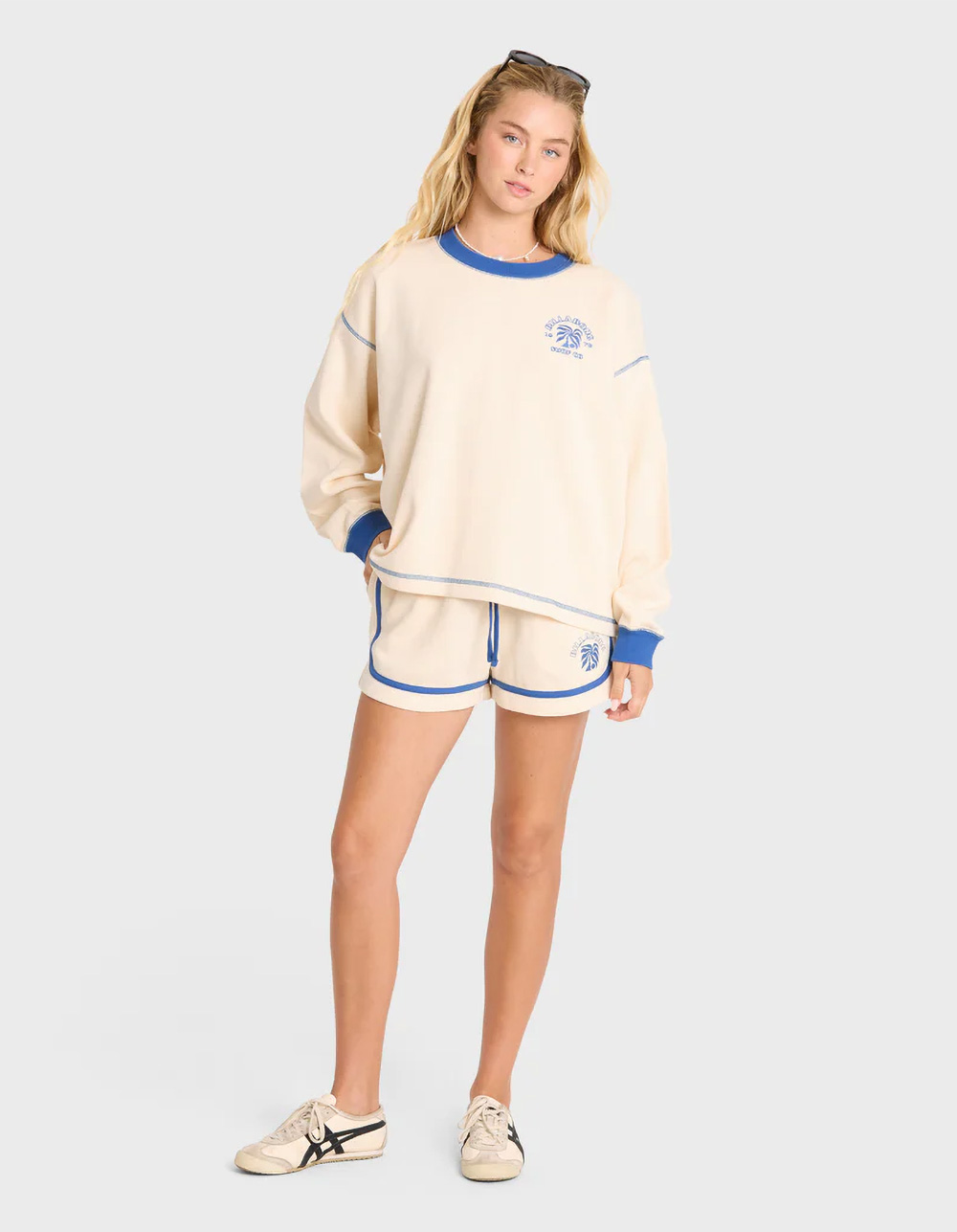 BILLABONG Back To It Womens Shorts - WHITE COMBO