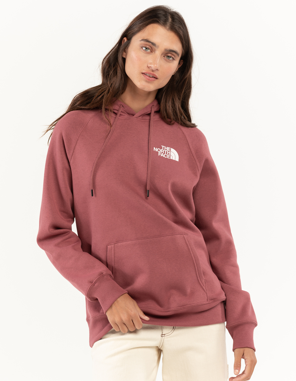 THE NORTH FACE Graphic Injection Box Womens Hoodie CHESTNUT Tillys