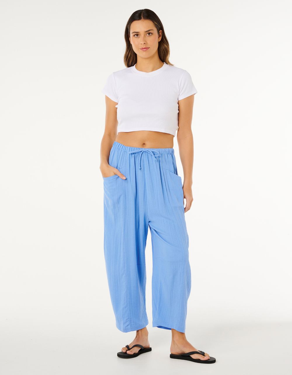RIP CURL Vibe Surf Womens Barrel Pants - BLUE