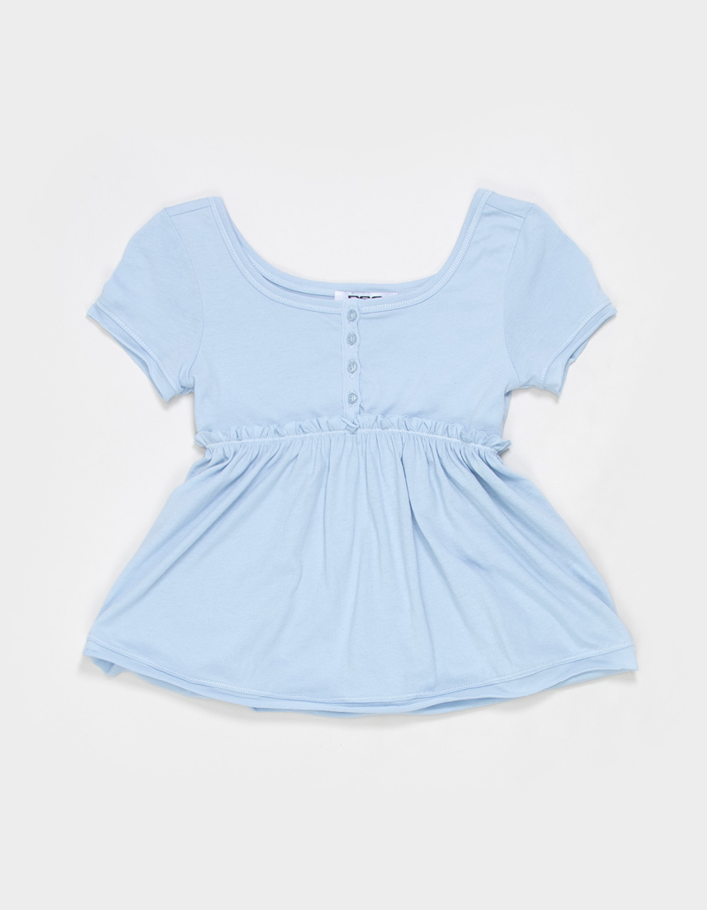 RSQ Girls Babydoll Top - LIGHT BLUE