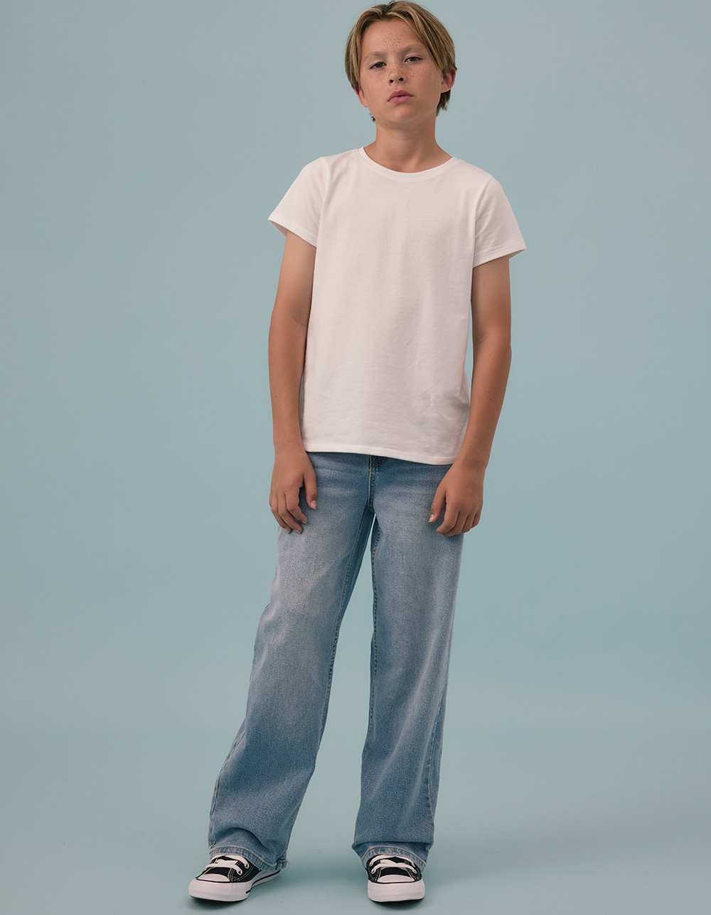 RSQ Boys Loose Fit Jeans - LIGHT WASH