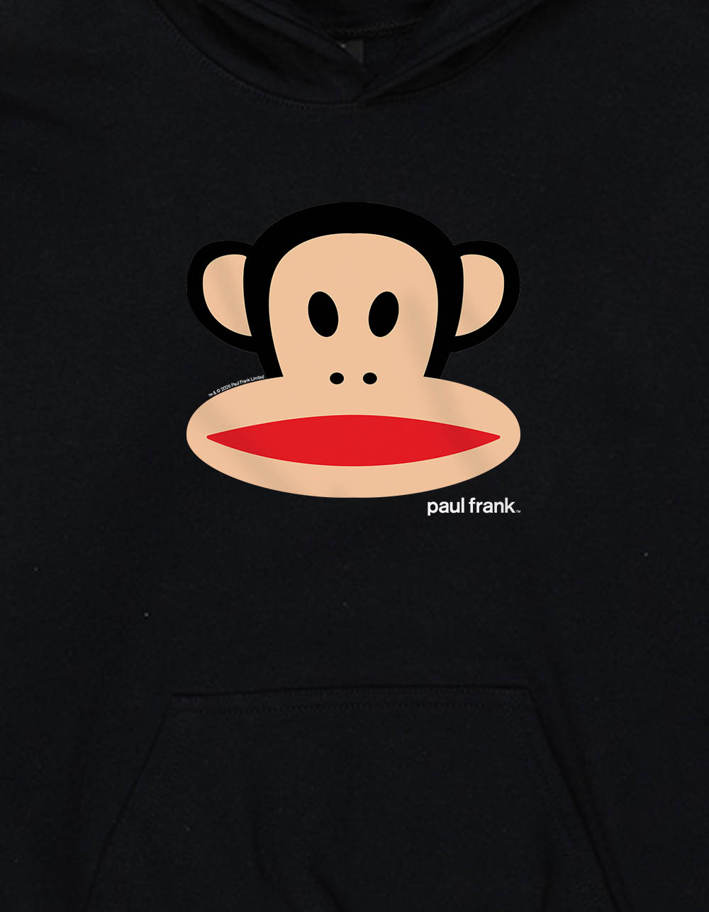 PAUL FRANK Julius Head Girls Hoodie - BLACK