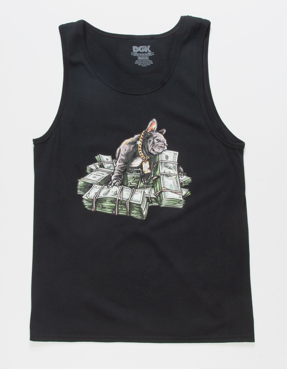 DGK Puppy Love Mens Tank Top BLACK Tillys