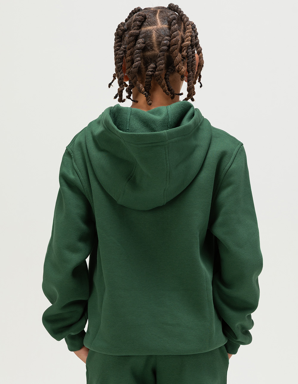 NIKE Sportswear Club Fleece Boys Zip-Up Hoodie - FOREST