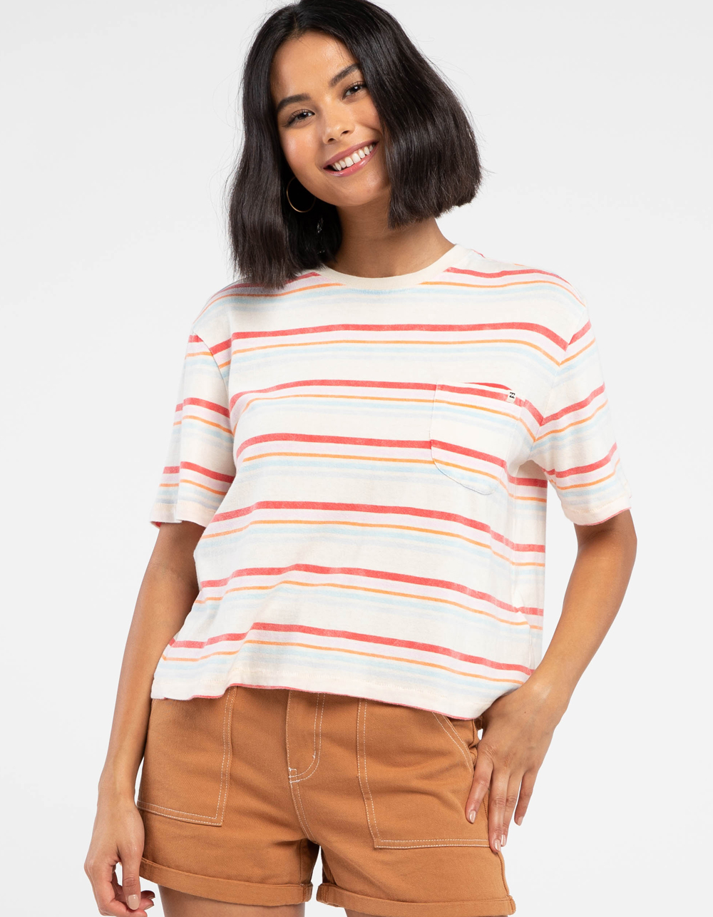 BILLABONG Beach Womens Pocket Tee - MULTI | Tillys