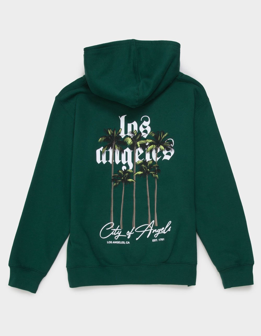 LA FAMILIA City Of Angels Boys Hoodie - FOREST