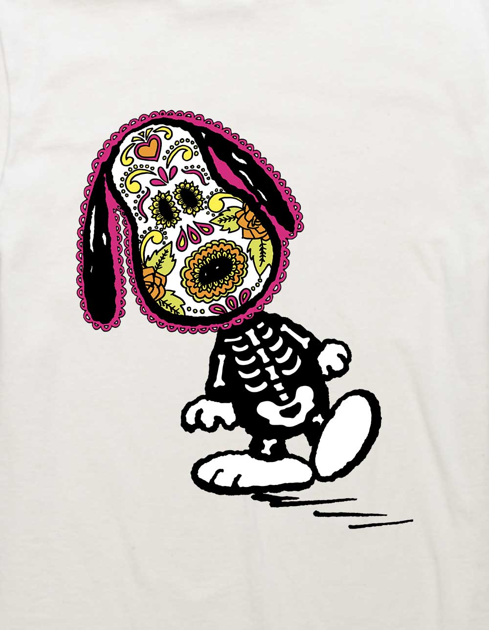 PEANUTS Day Of The Snoopy Unisex Tee - SAND