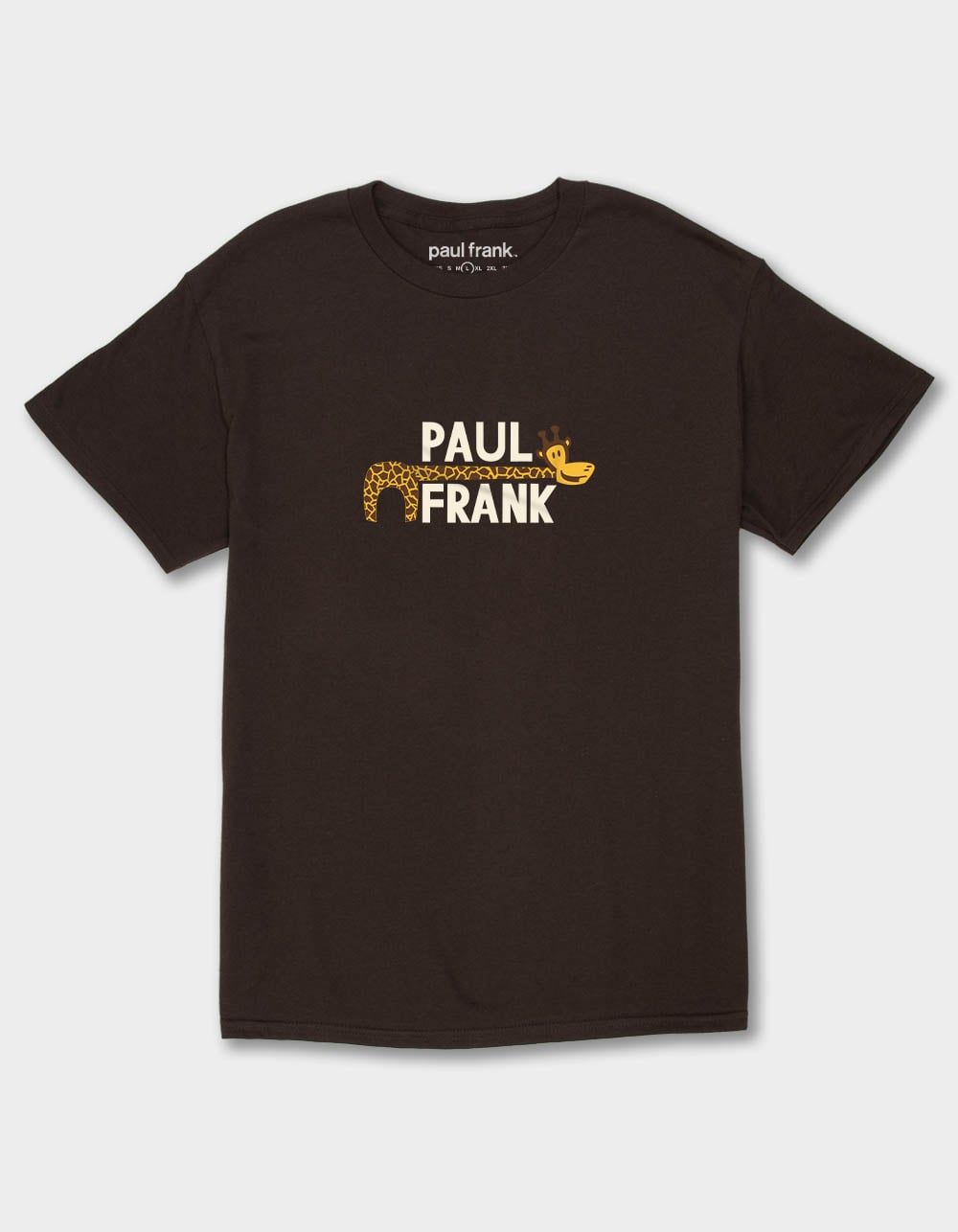 PAUL FRANK Clancy Split Unisex Tee - CHOCOLATE