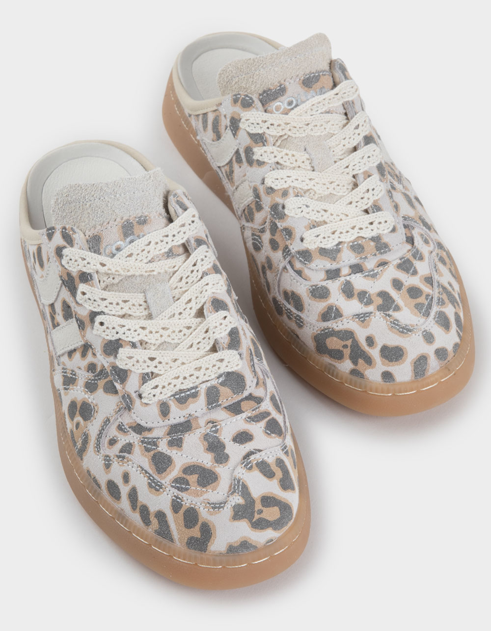 COOLWAY Goal Womens Mules - LEOPARD