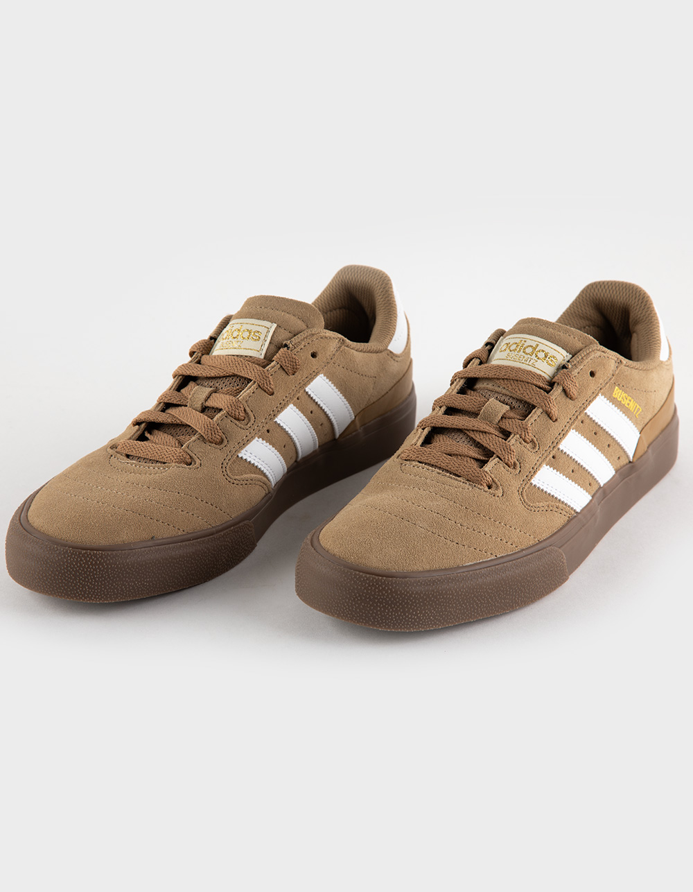 ADIDAS Busenitz Vulc II Mens Shoes - BROWN/WHITE