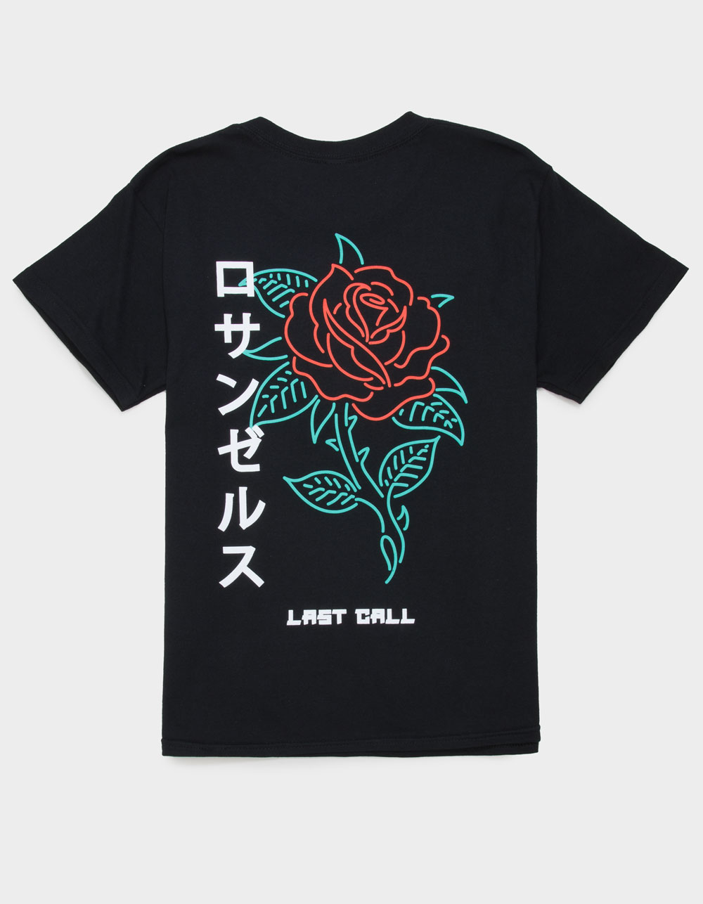 LAST CALL CO. Neon Boys Tee - BLACK