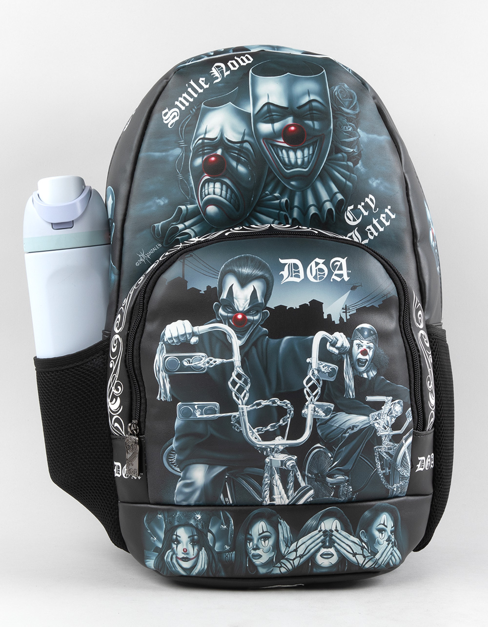 DGA Homies Clowning Backpack - BLACK COMBO