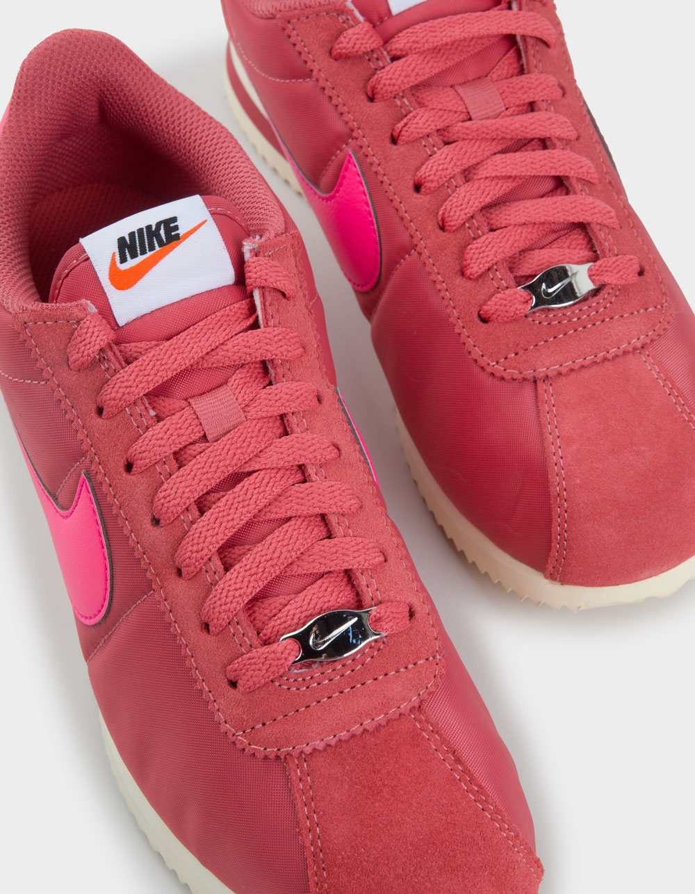 NIKE Cortez Textile Womens Shoes - BURNT RED