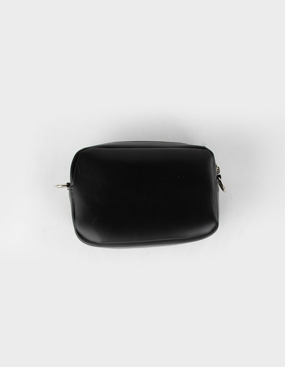 Smooth Double Pouch Crossbody Bag BLACK Tillys