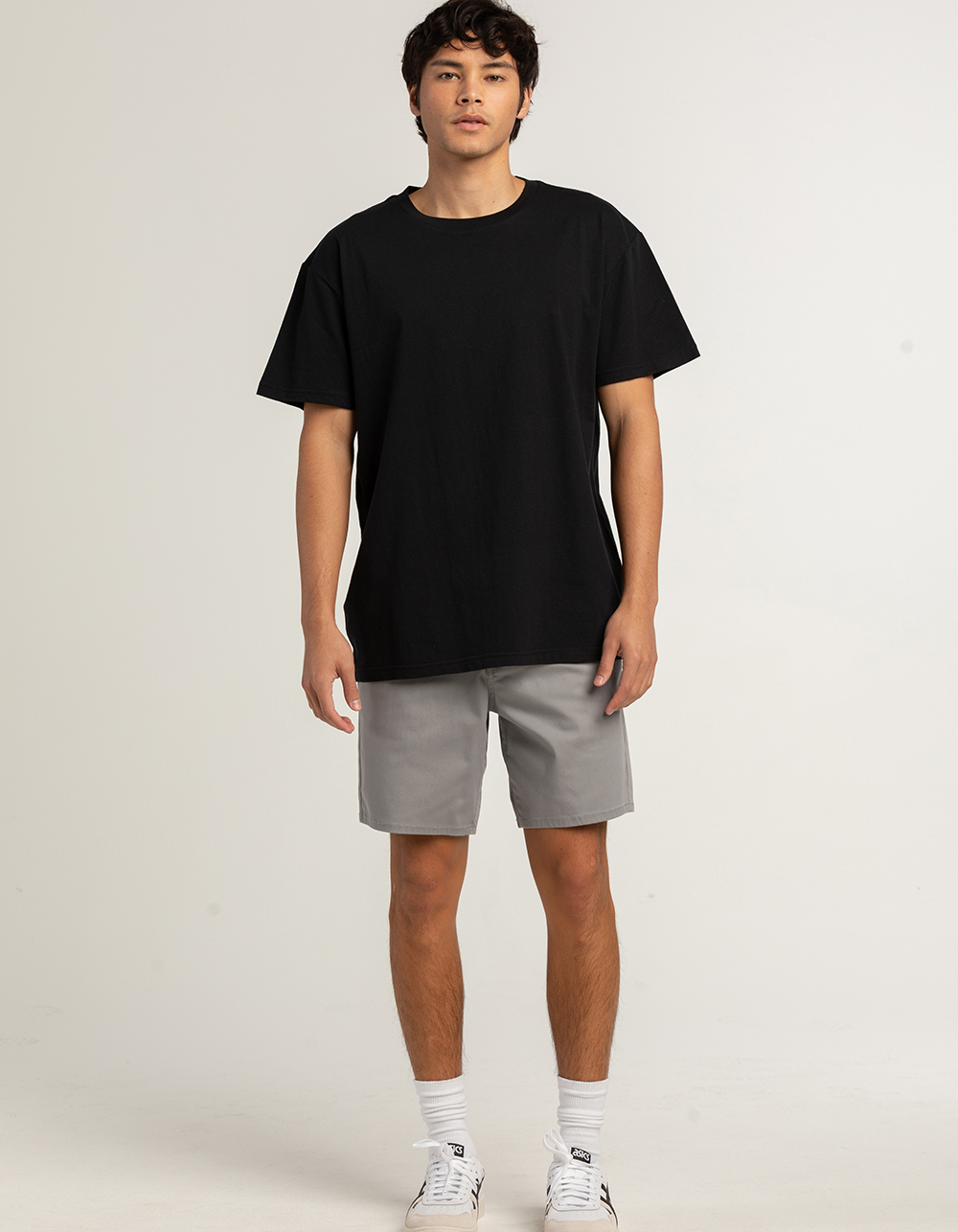 RSQ Mens Oversized Solid Tee - BLACK | Tillys