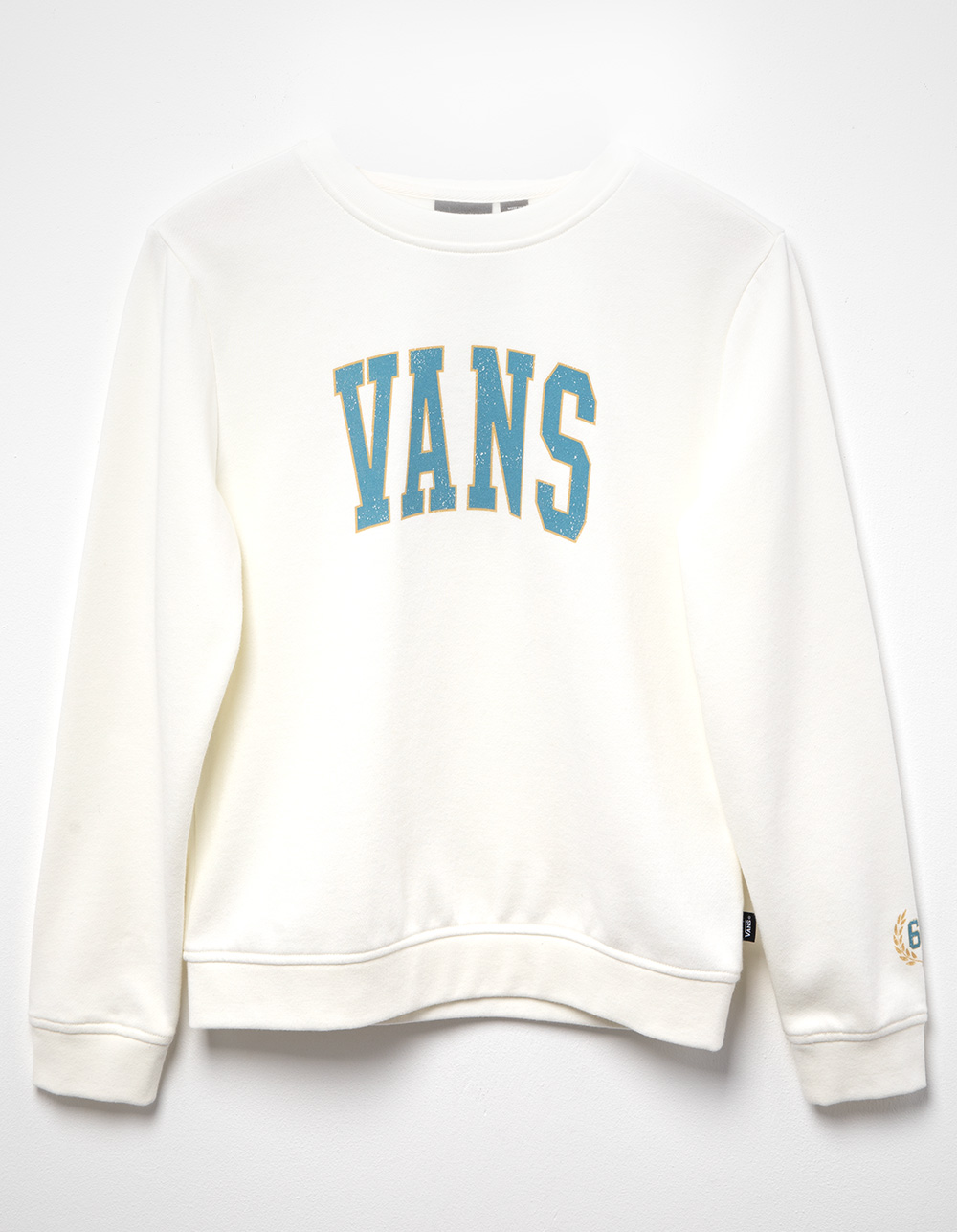 VANS Crest Girls Crewneck Sweatshirt - CREAM