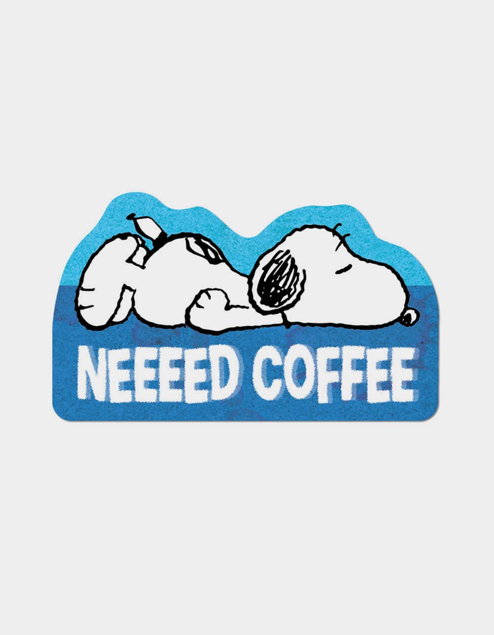 APPLY Peanuts Snoopy Coffee Sticker - MULTI