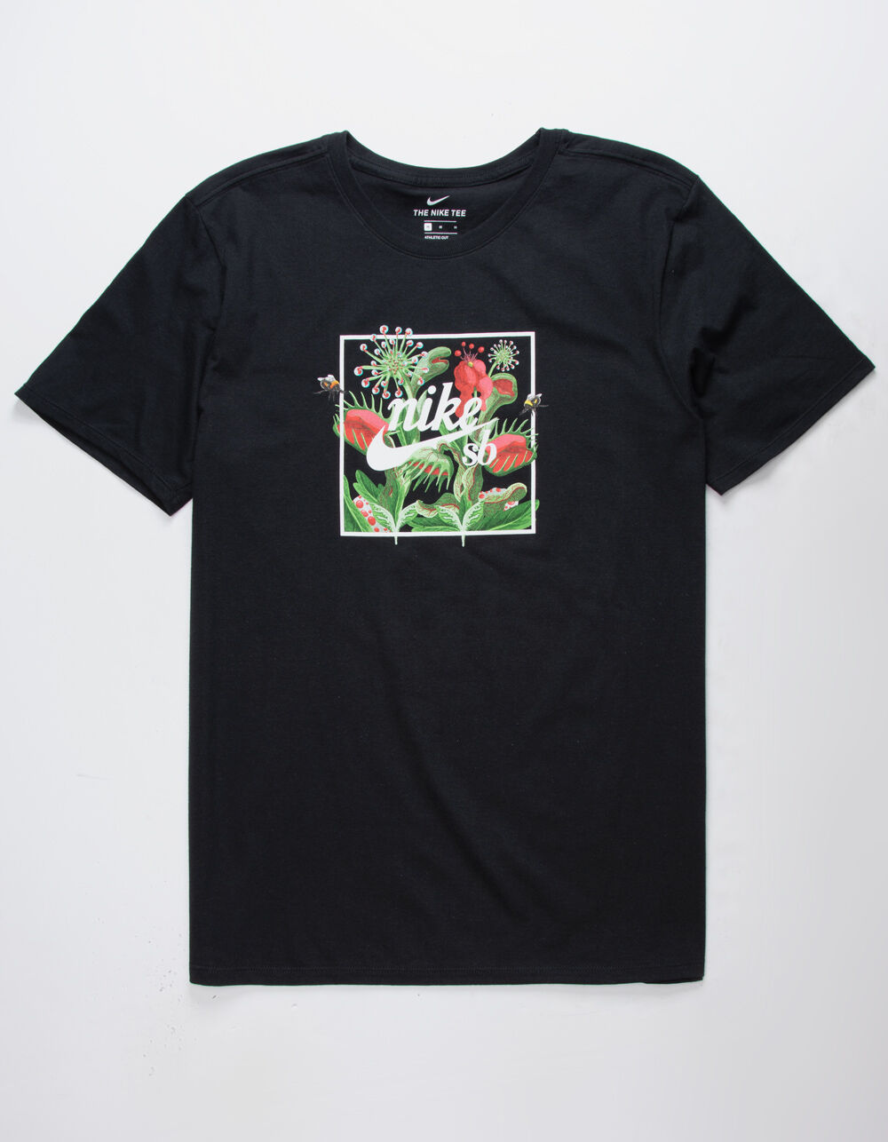 NIKE SB Flytrap Black Mens T-Shirt - BLACK | Tillys