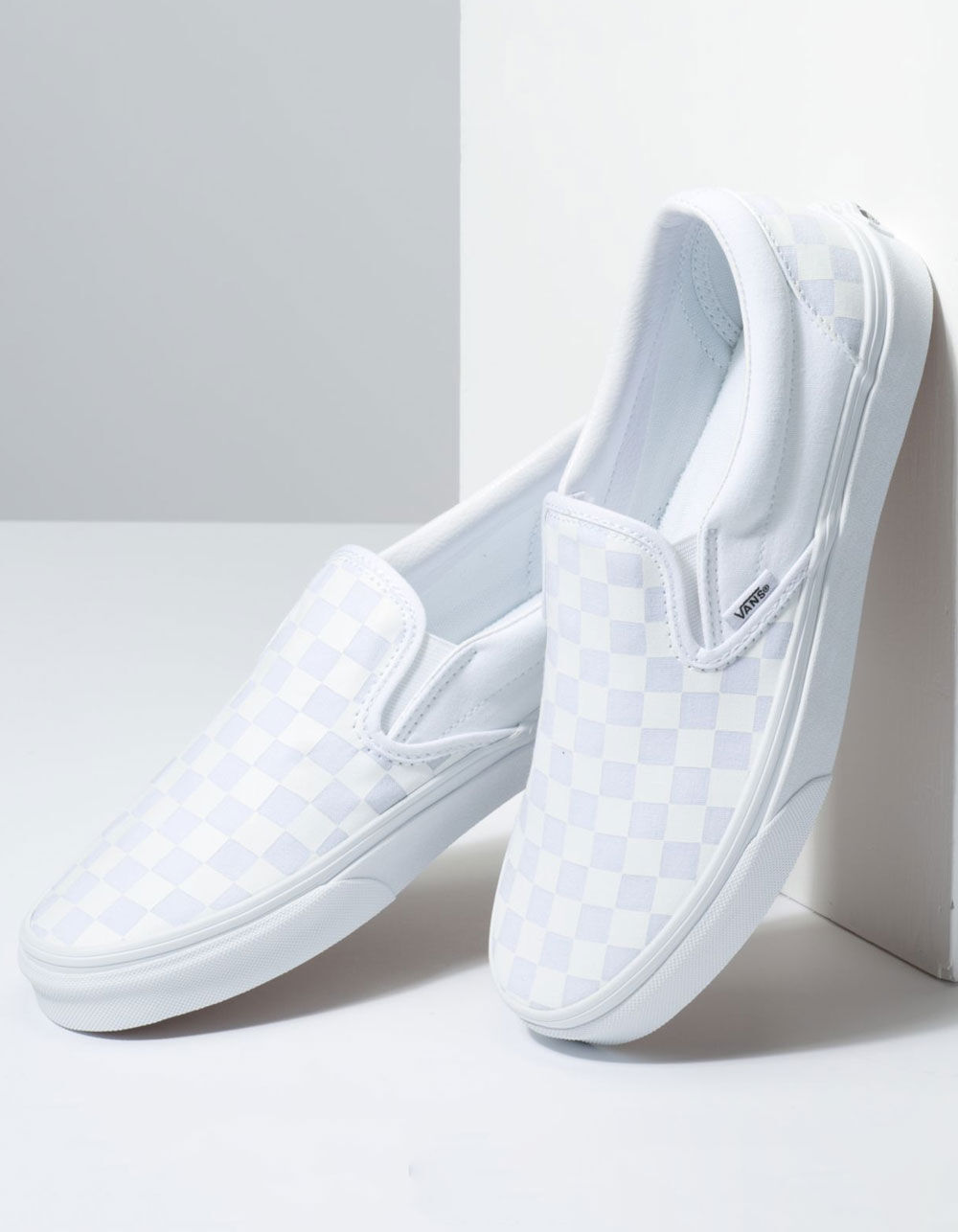 VANS Checkerboard Classic Slip-On True White Shoes - TRUE WHITE | Tillys
