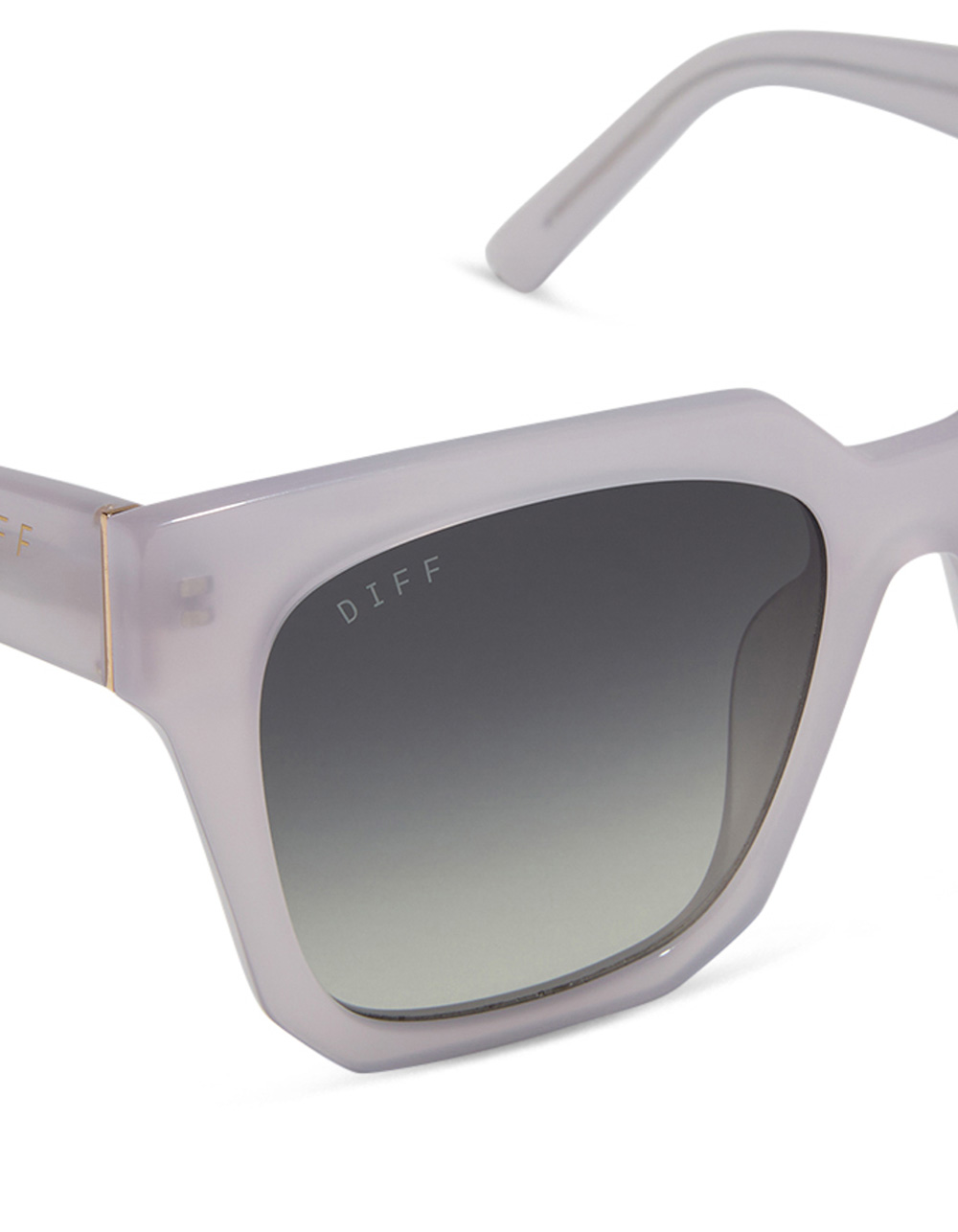 DIFF EYEWEAR Ariana Sunglasses - LIGHT GRAY