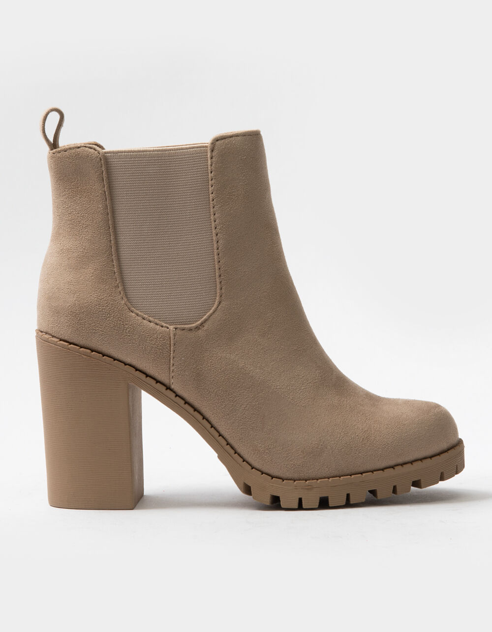 SODA Lug Sole Double Gore Womens Ankle 