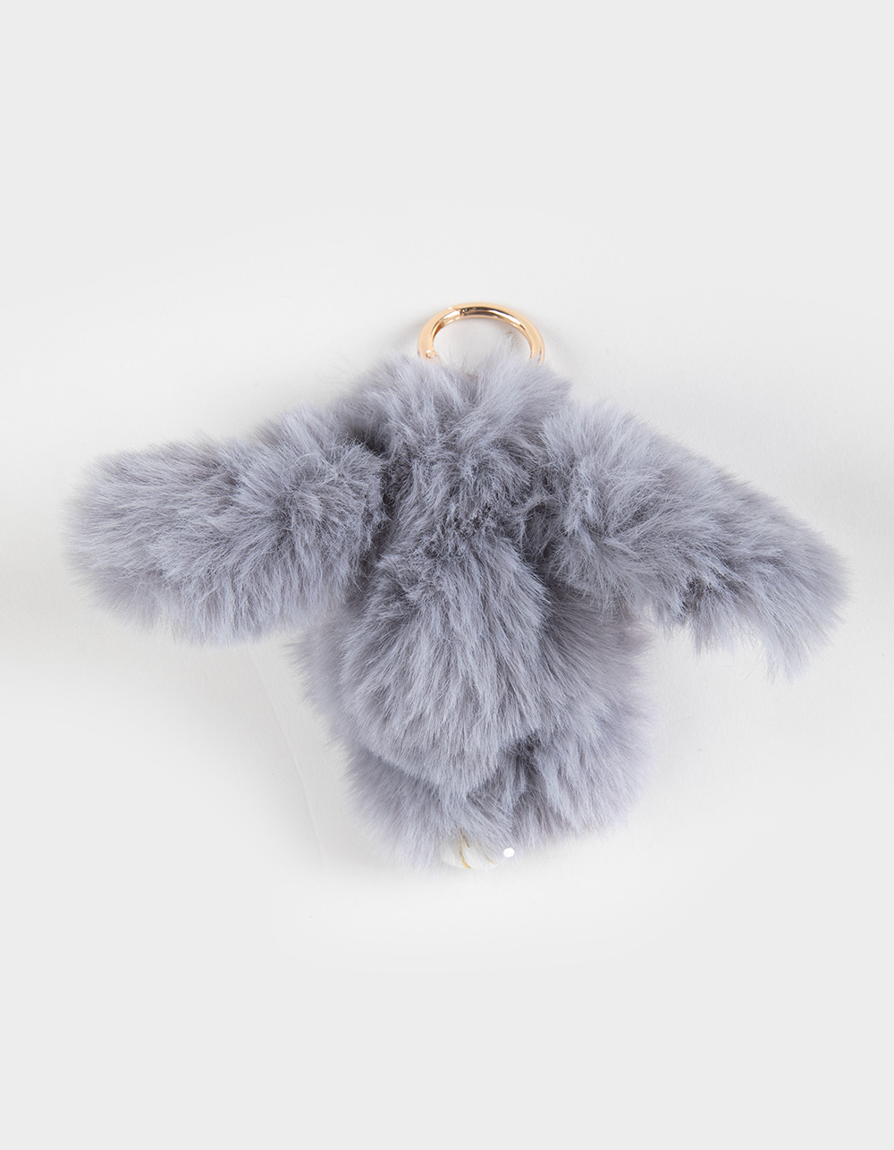 FULL TILT Plush Bunny Bag Charm - GRAY