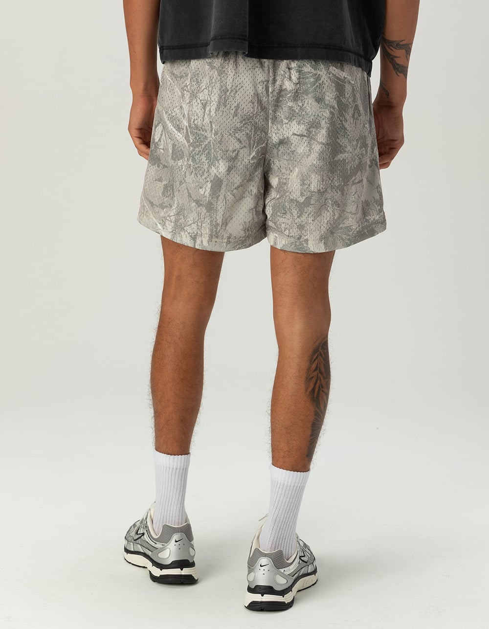 RSQ Mens 6" Mesh Shorts - CAMO