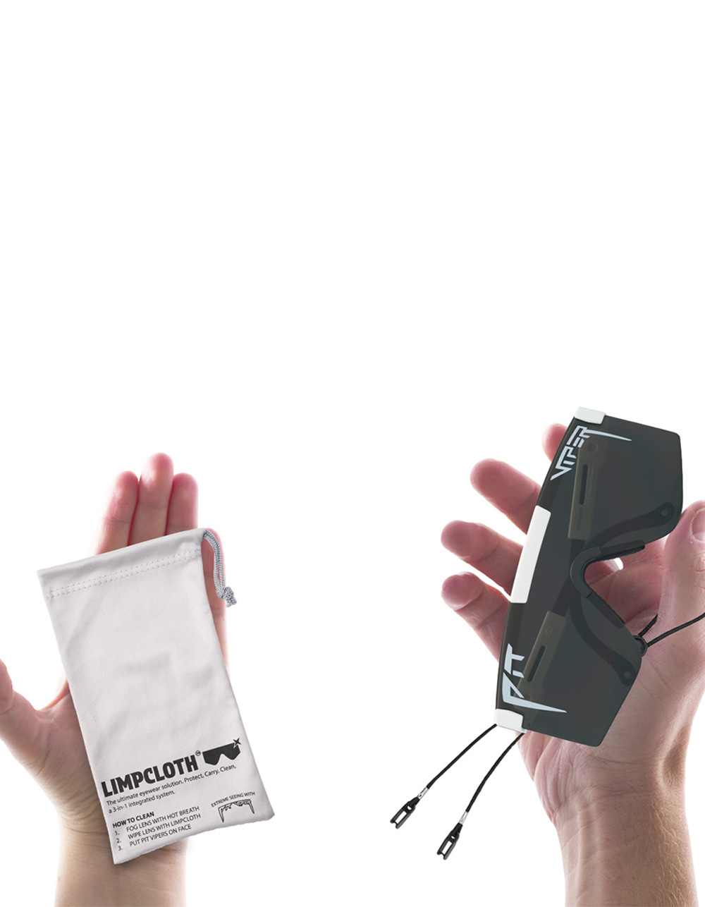 PIT VIPER The Miami Nights Original 2.0 Sunglasses - WHITE