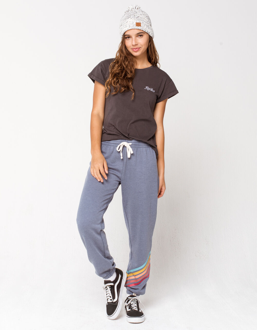 RIP CURL Surf Safari Womens Jogger Sweatpants SLATE BLUE Tillys