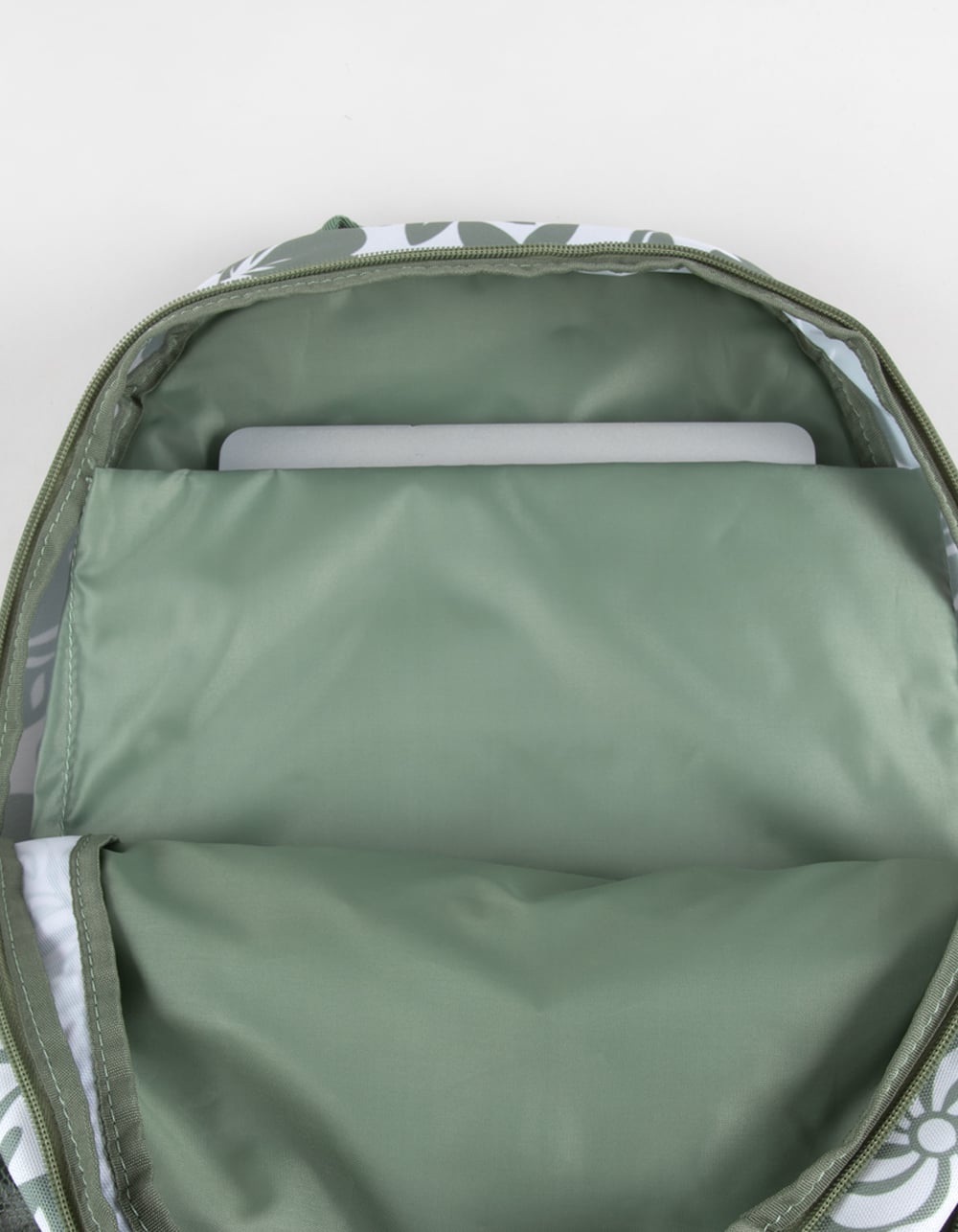 ROXY Shadow Swell Womens Medium Backpack - GREEN/WHITE