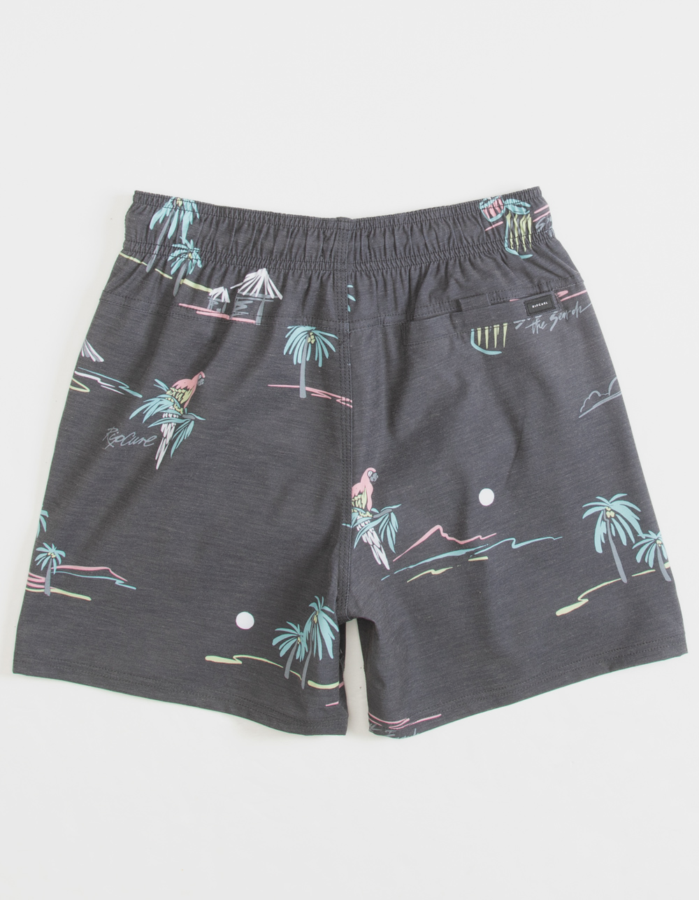 RIP CURL Party Pack Boys Volley Shorts BLACK Tillys