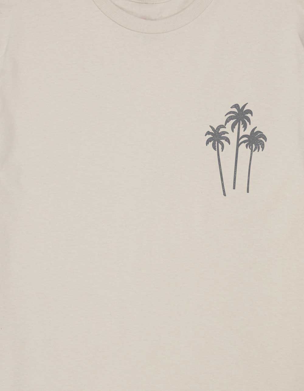 PALM SPRINGS Swim Club Unisex Tee - SAND