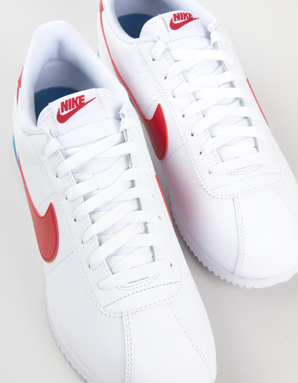 NIKE Cortez Mens Shoes - WHT/RED