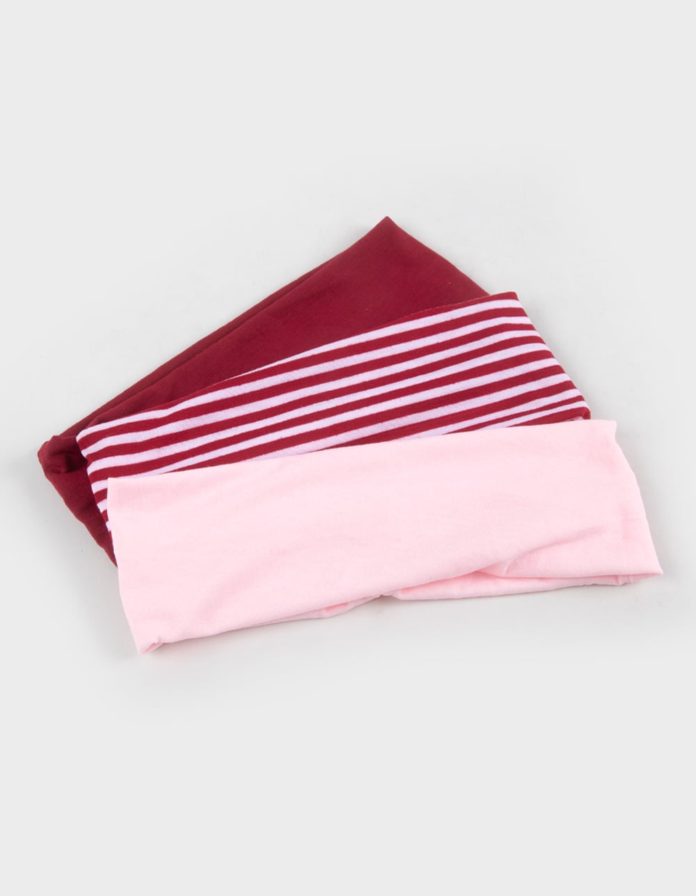 FULL TILT 3 Pack Butter Soft Headbands - PINK