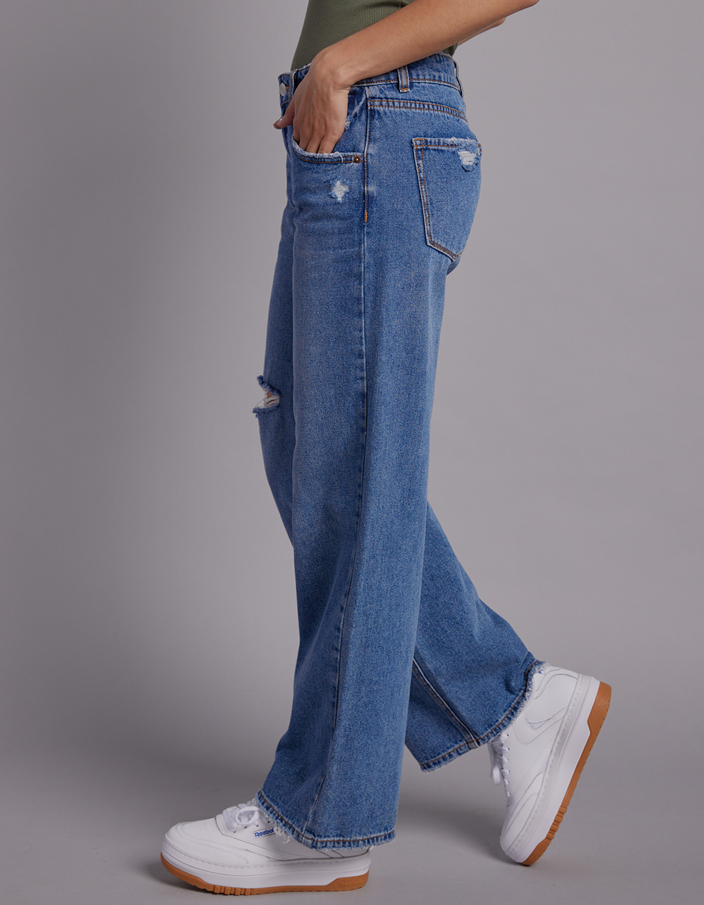 RSQ Womens Low Rise Baggy Jeans