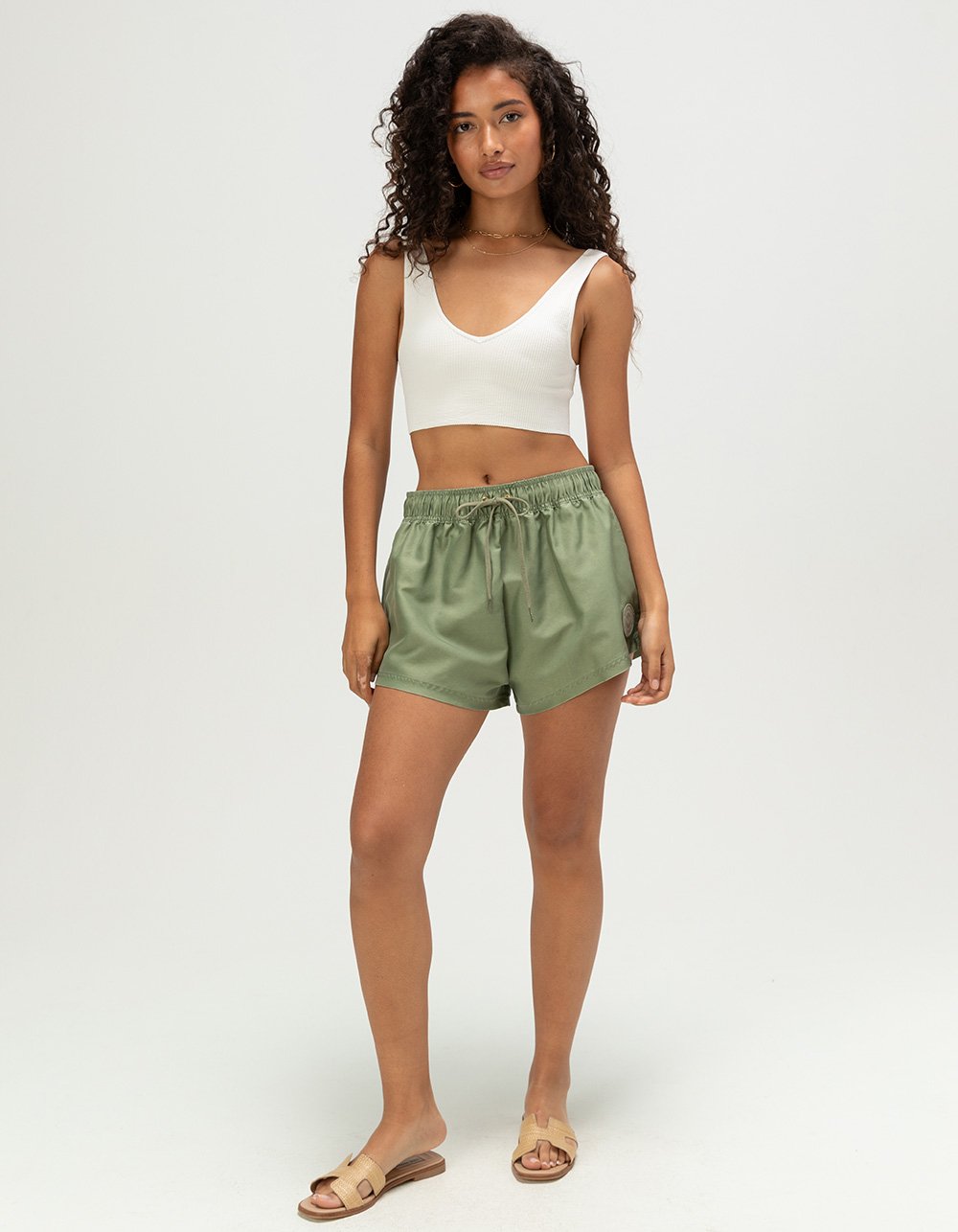 ROXY No Bad Waves Womens Boardshorts - SAGE