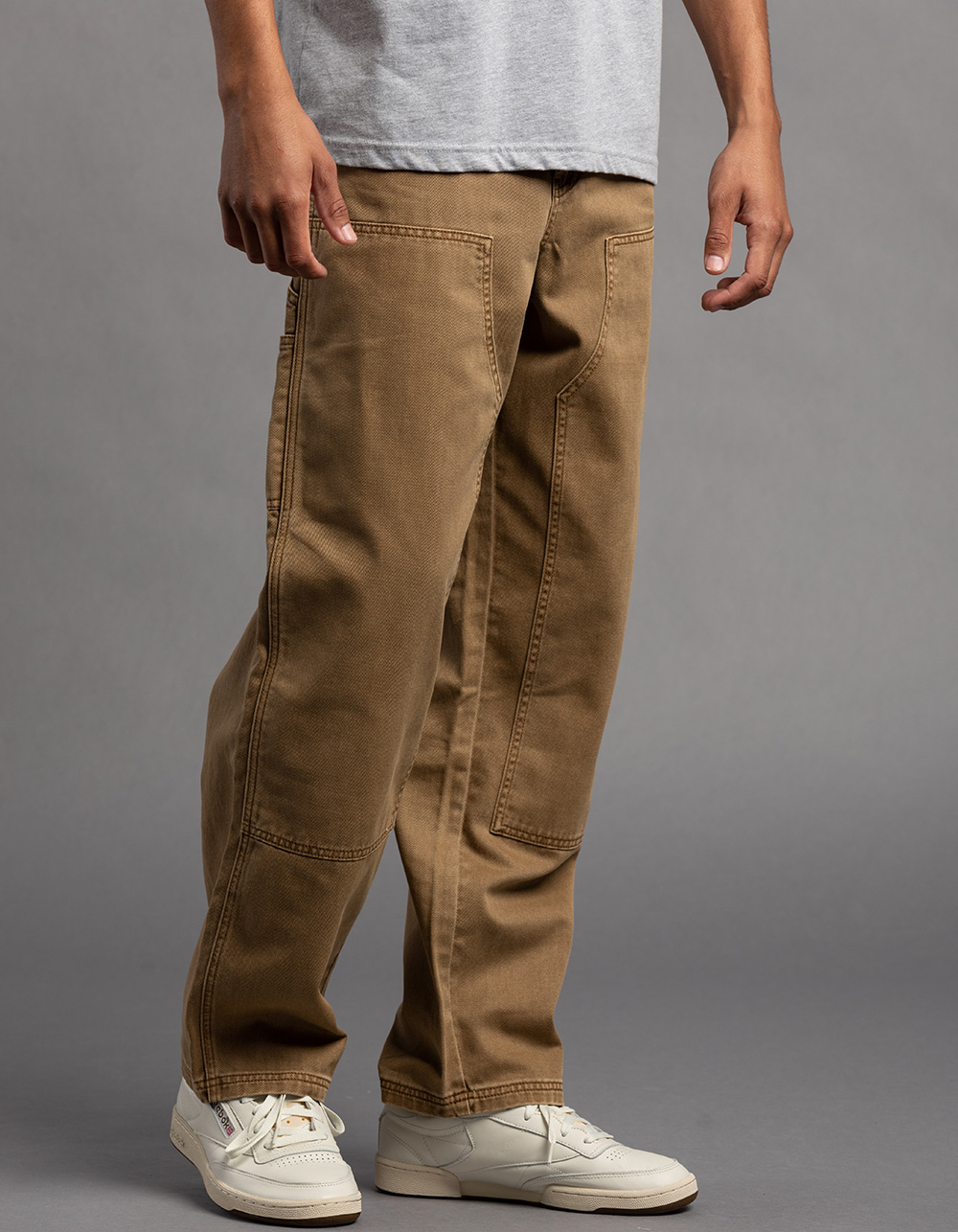 RSQ Mens Twill Utility Pants - CAMEL