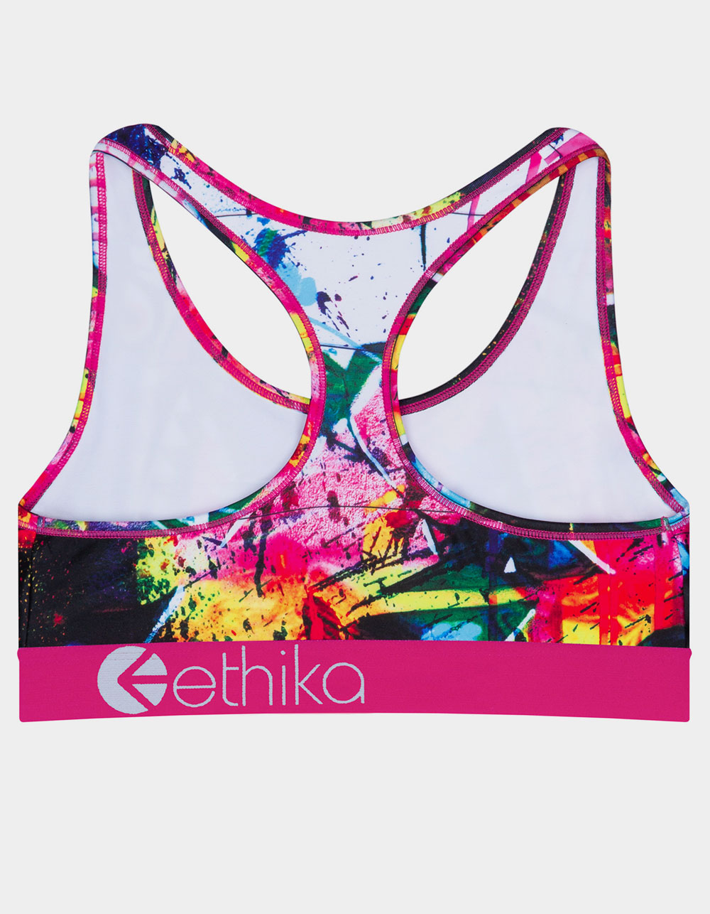 ETHIKA Pink Dripp Girls Sports Bra MULTI Tillys
