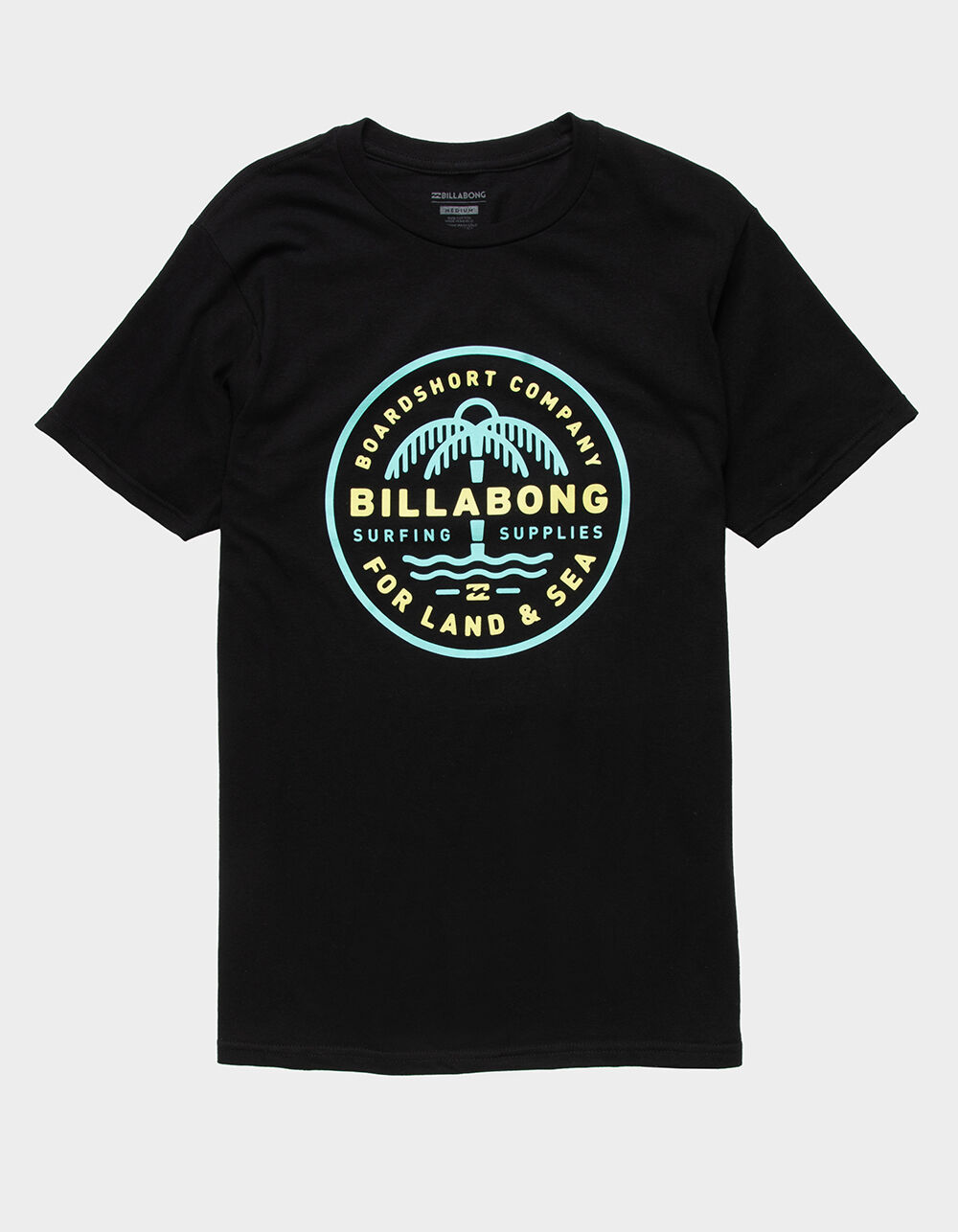 BILLABONG Land And Sea Mens T-Shirt - BLACK | Tillys