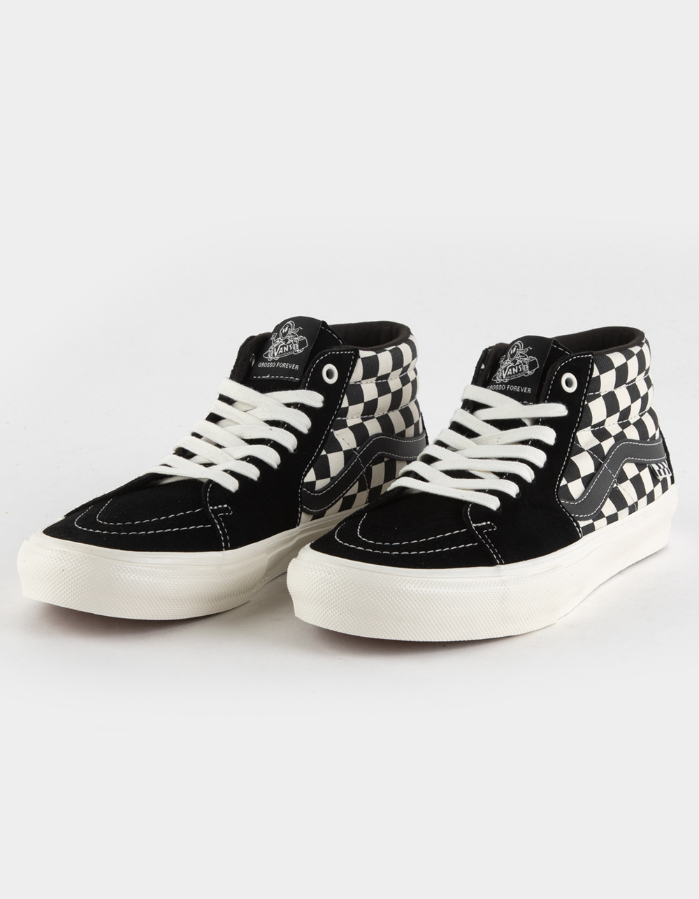 VANS Skate Grosso Mid Shoes CHECKER Tillys
