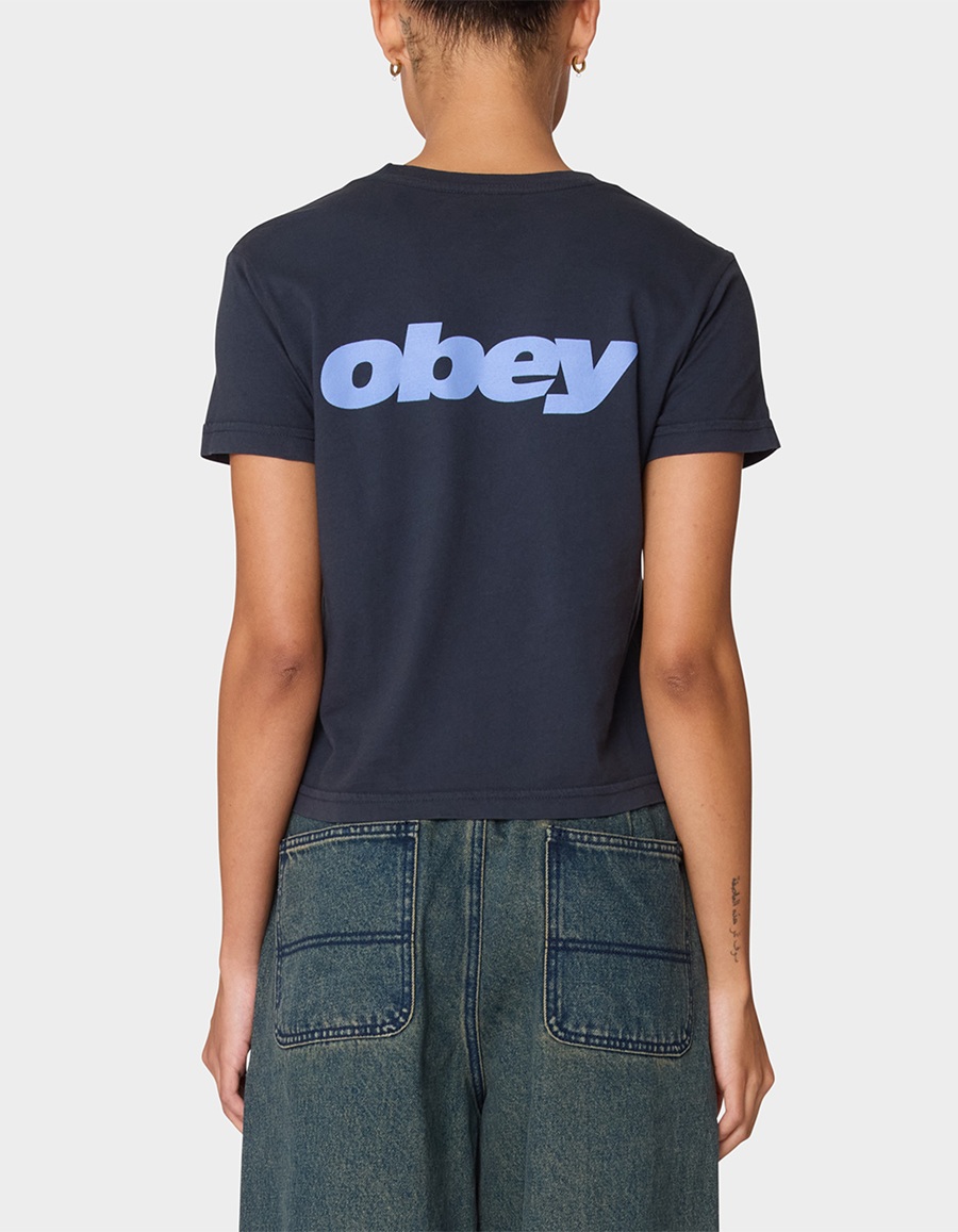OBEY Speed Kaia Womens Tee - BLACK