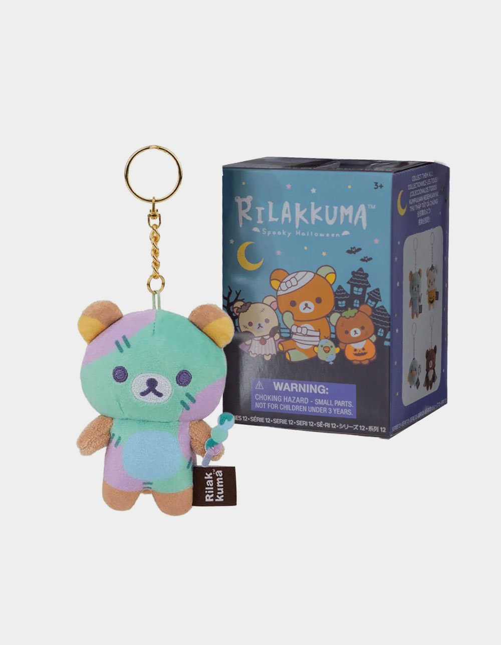 RILAKKUMA Spooky Halloween Keychain Blind Box - ASST