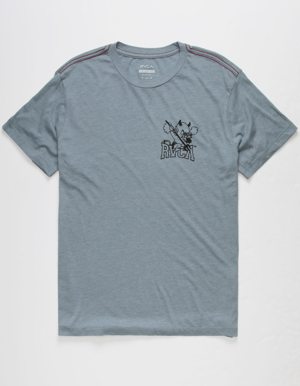 RVCA Devils Mens T-Shirt - SLATE BLUE | Tillys