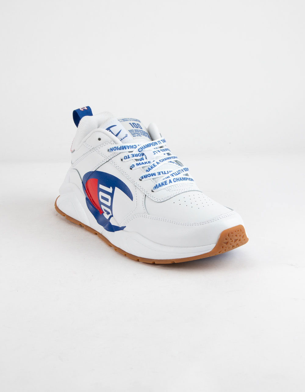 CHAMPION 93Eighteen 100 White Boys Shoes image number 1