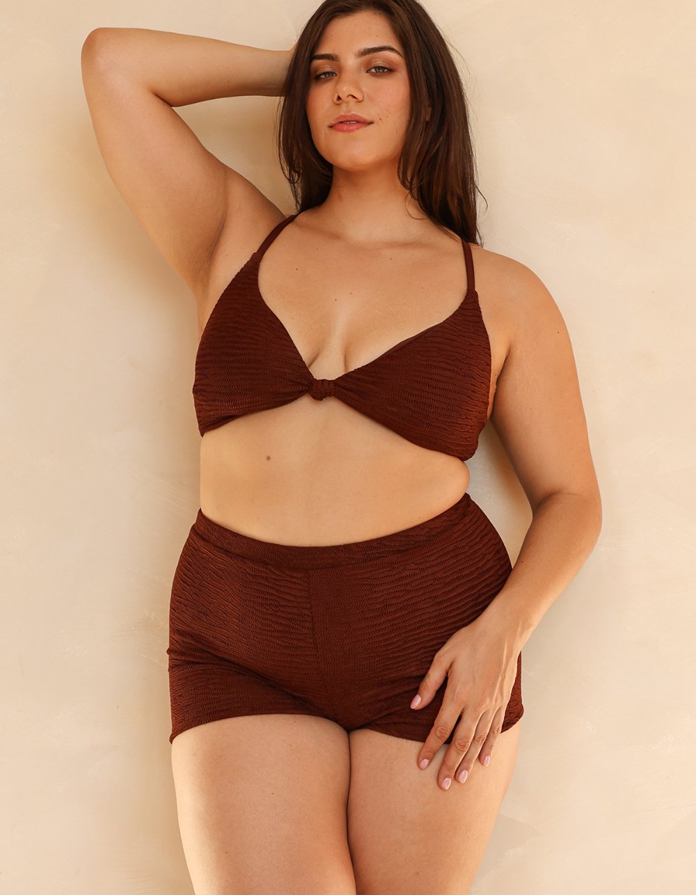 DIPPIN' DAISY'S Zen Knotted Triangle Bikini Top