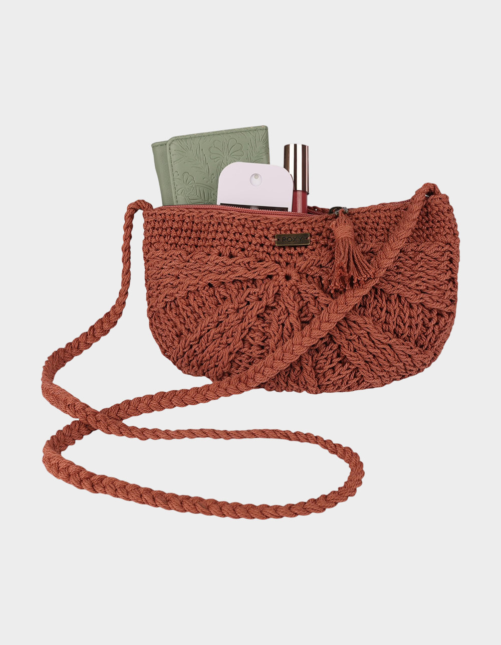 ROXY Chips And Guacamole Crossbody Bag - ROSE