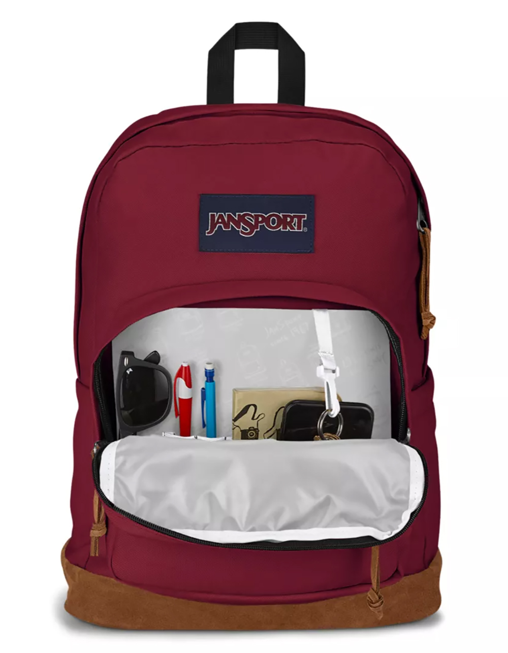 JanSport Astuccio Porta Matite E Pennelli – Busta Con Cerniera, Compatta E Resistente