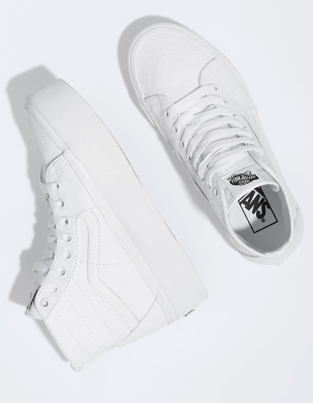 SK8-Hi Tapered Stackform Womens Shoes - WHITE | Tillys