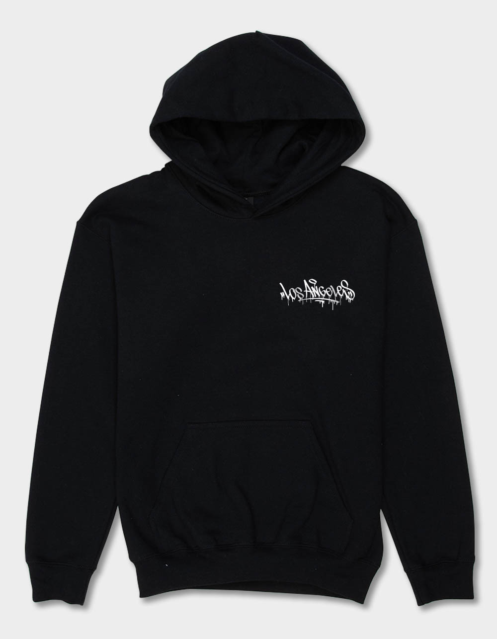 LOS ANGELES Graffiti Sky Boys Hoodie - BLACK