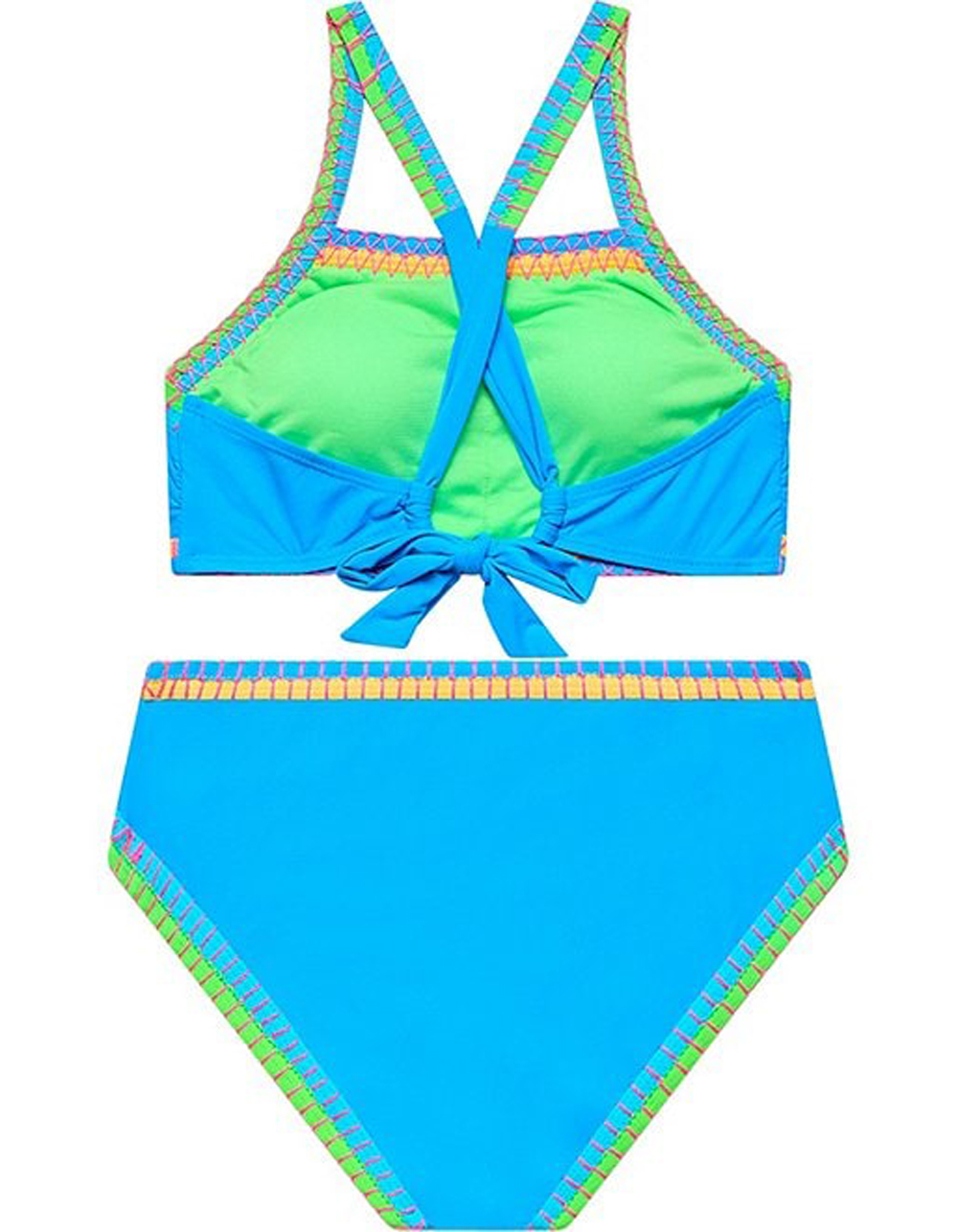 BEACH LINGO Bold Moves Girls Bralette Bikini Set
